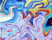 Watercolor Marbling  with Susanne Baker