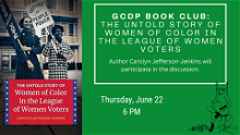 GCDP Book Club: The Untold Story of Women of Color in the League of Women Voters