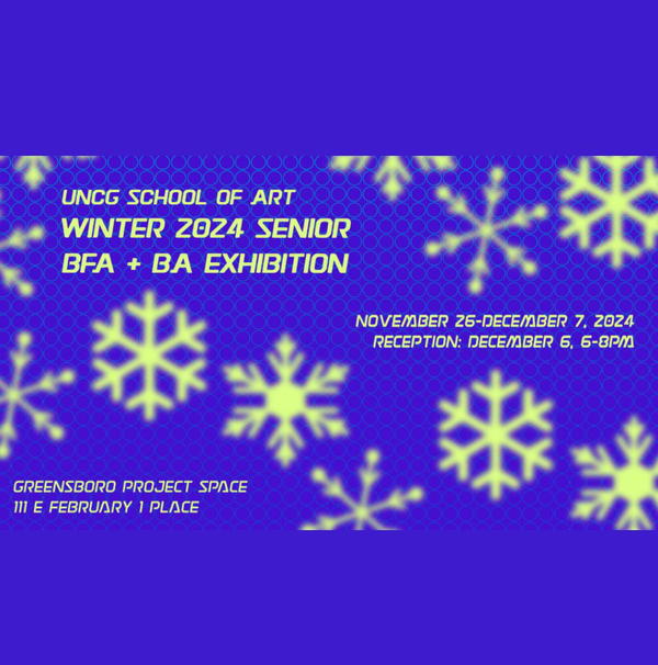 Winter 2024 Senior BFA + BA Art Exhibition