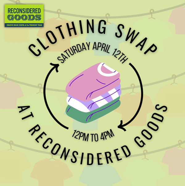 Clothing Swap at Reconsidered Goods