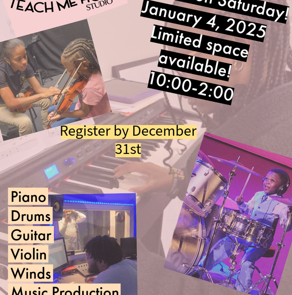 Free Music Lesson Saturday with Teach Me How Studio