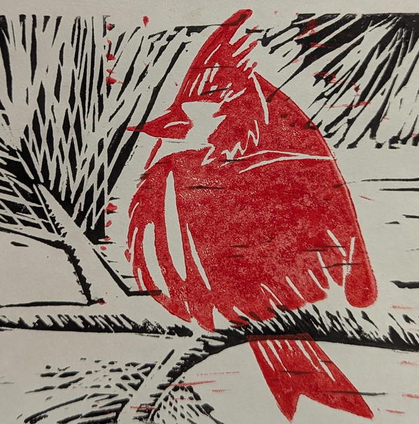 Lino Print Workshop at TAG - Ages 14 to Adult