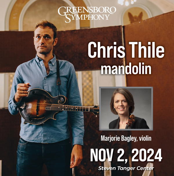Chris Thile with the Greensboro Symphony