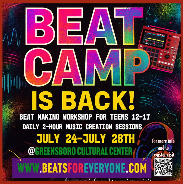 Beat Camp (Beat making workshop for teens 12-17)