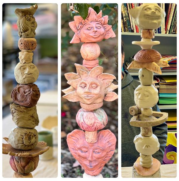 Clay Garden Totems with Jennifer Donley