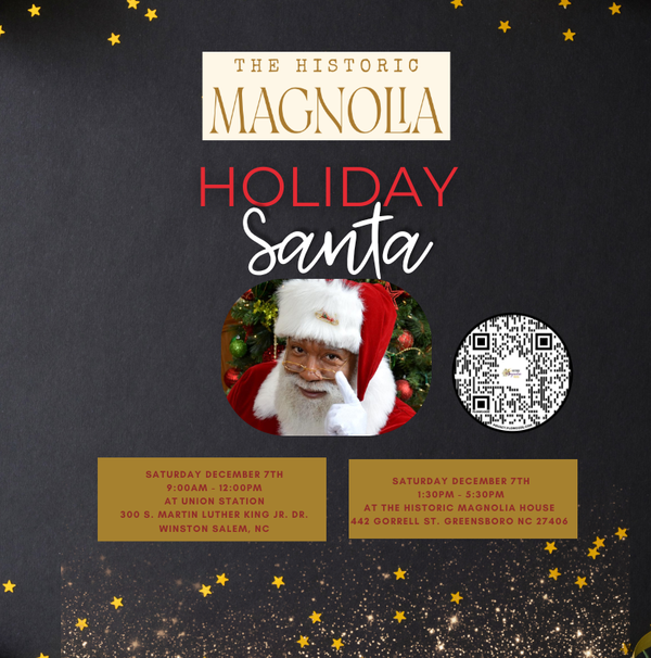 The Historic Magnolia House Holiday Santa