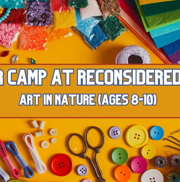 Summer Camp: Art in Nature (Ages 8 to 10)