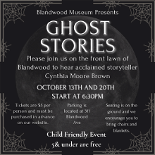 Ghost Stories at Blandwood Museum