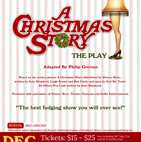 A Christmas Story- Non-Musical with Community Theatre of Greensboro