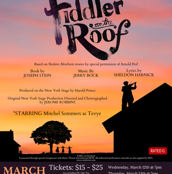 Fiddler of the Roof with Community Theatre of Greensboro