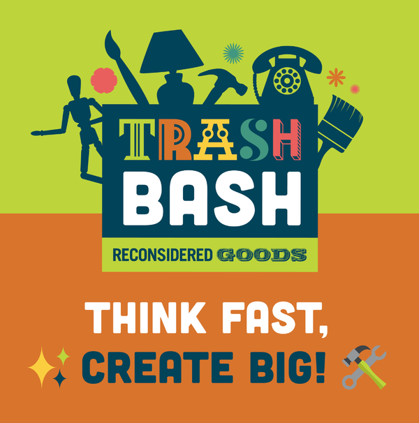 Trash Bash with the City of Greensboro's Office of Sustainability at Revolution Mill