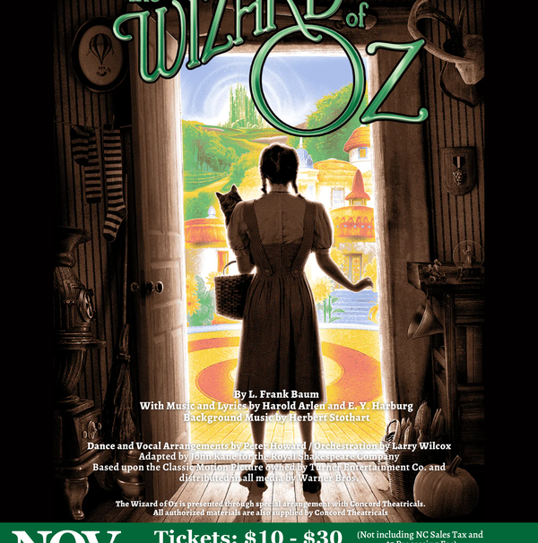 29th Annual The Wizard of Oz with Community Theatre of Greensboro