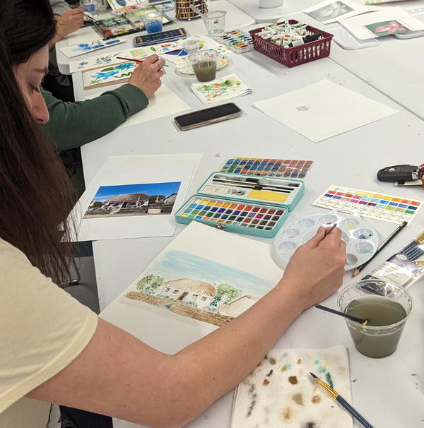 Intro to Watercolor - 2 Hour Workshop