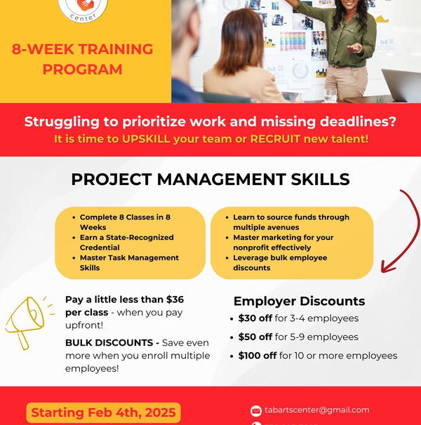 Nonprofit Management 8-Week Training Program