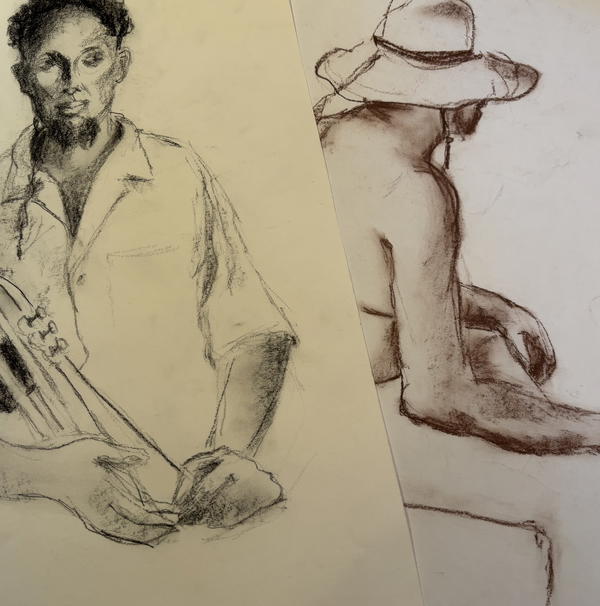 Drawing Class - Putting People in the Picture with Creative Aging Network - NC