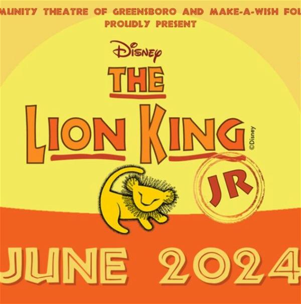 Lion King Jr – Community Theatre Of Greensboro