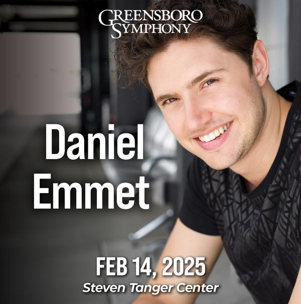 Daniel Emmet with the Greensboro Symphony